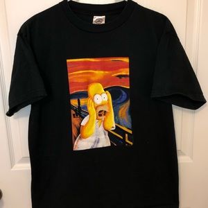 Simpsons “The Scream” tee